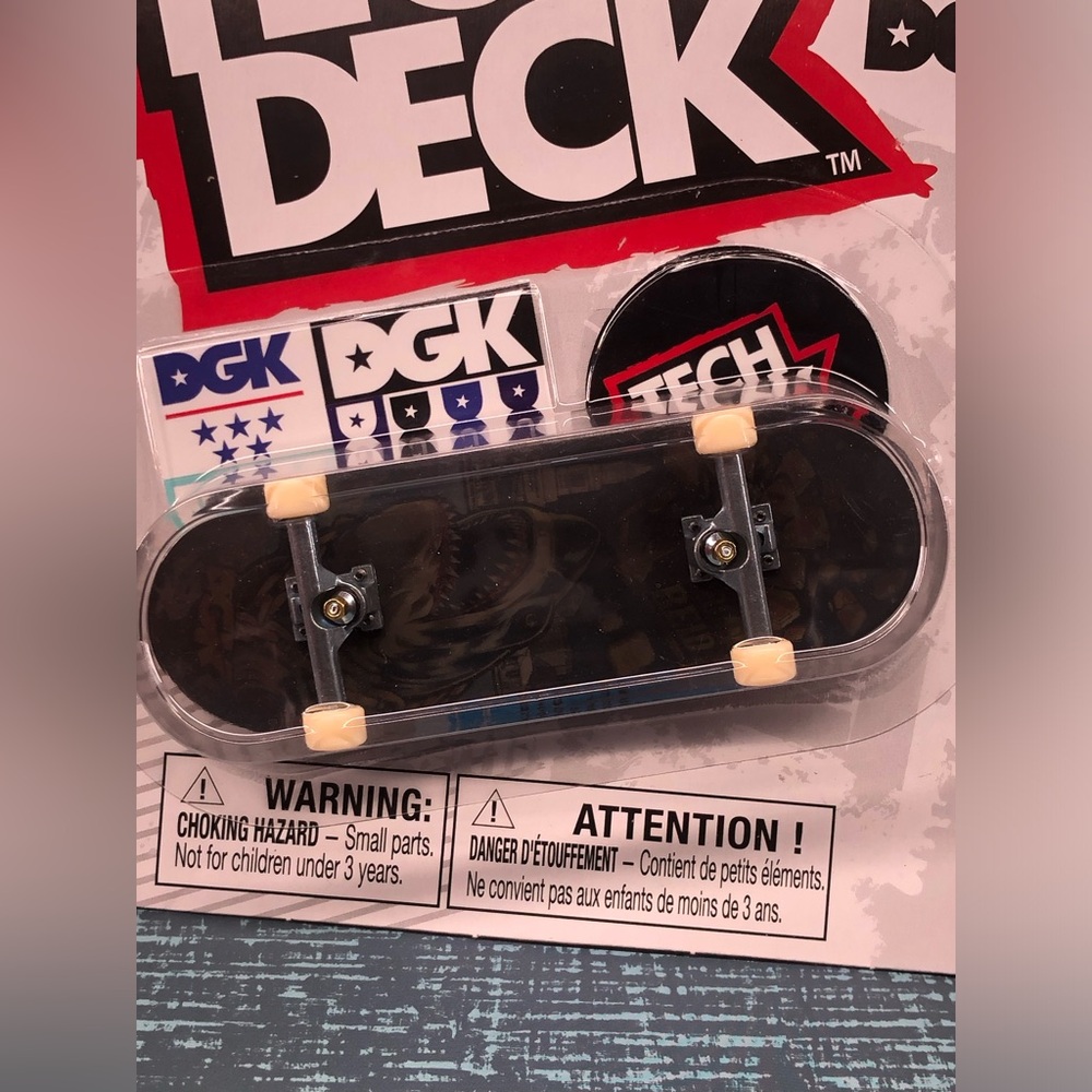2026 New Tech Deck Phantom Series DGK All Black Deck  Ultra Rare HEAT ACTIVATED
